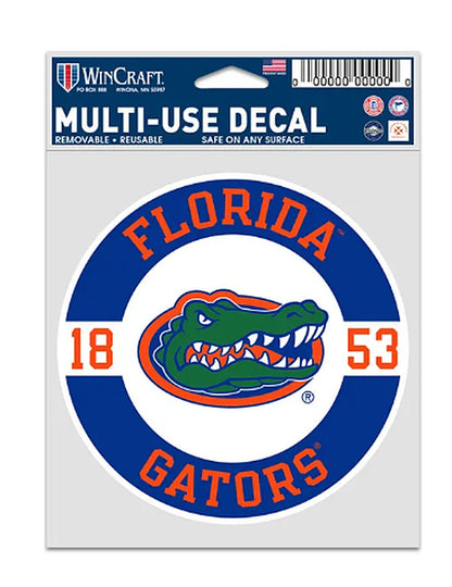 University of Florida Gators Wincraft Patch Fan Multi-Use Deca l 3.75" X 5"