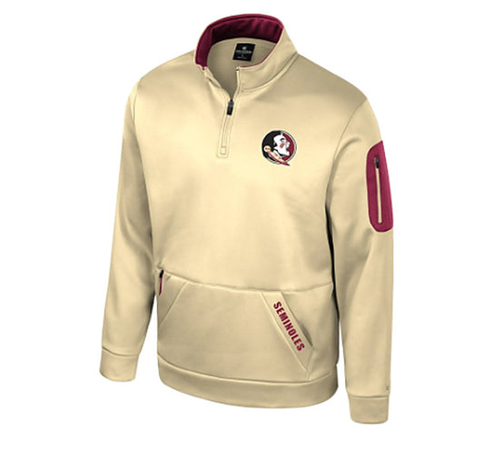 Florida State Seminoles Colosseum Men's Mainframe 1/4 Zip Fleece Jacket
