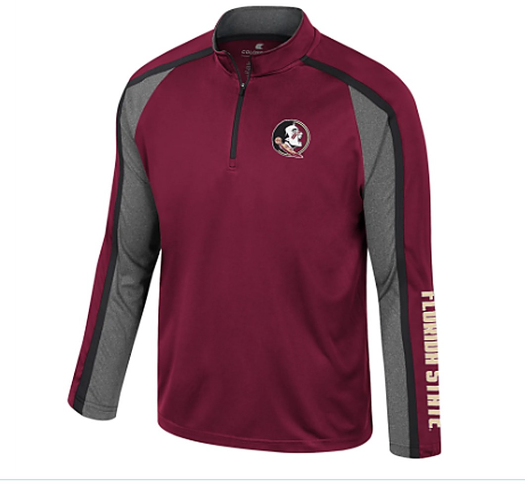 Florida State Seminoles Colosseum Men's 1/4 Zip Windshirt Jacket