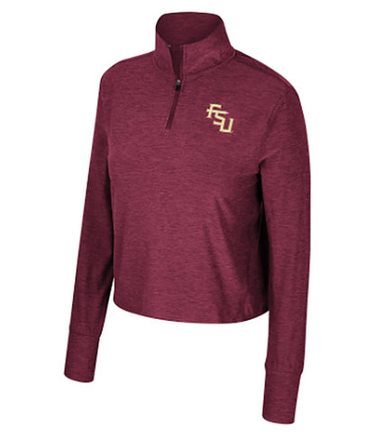 Florida State Seminoles Colosseum Ladies 1/4 Zip Dash Windshirt Jacket