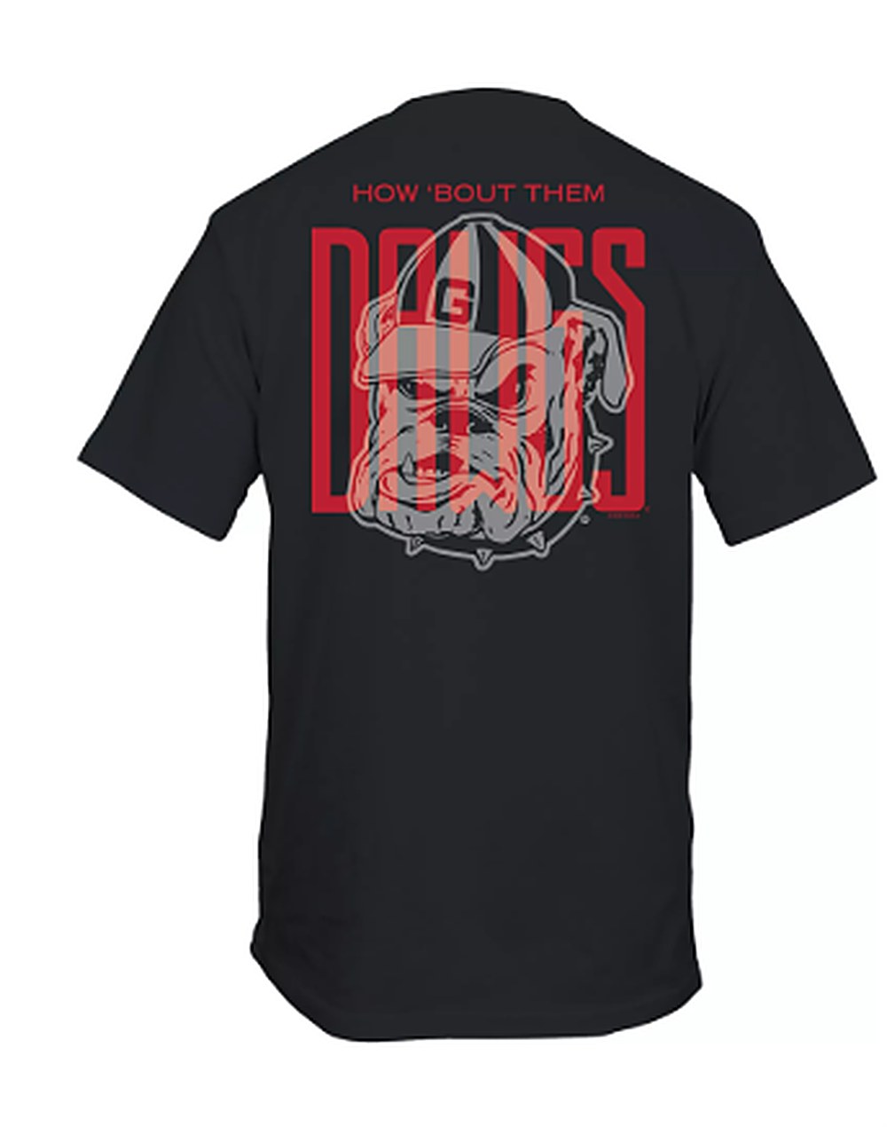 Georgia Bulldogs New World Graphics UGA Tall Mascot Tee