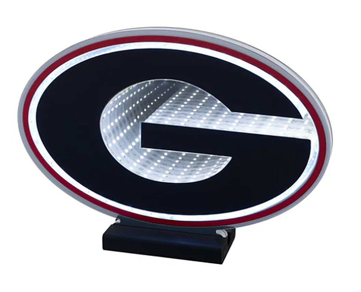 Georgia Bulldogs Sporticulture LED Infinity Logo Light