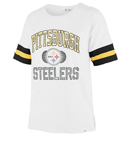 Pittsburgh Steelers '47 Brand Ladies Game Play Dani Tee