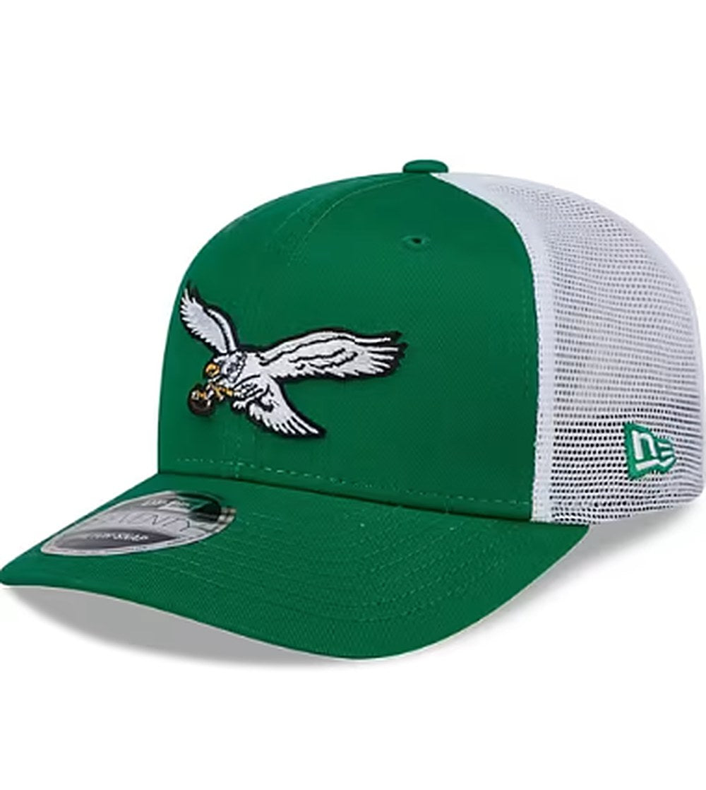 Philadelphia Eagles New Era 9Seventy Kelly Green Stretch-Snap Adjustable Hat