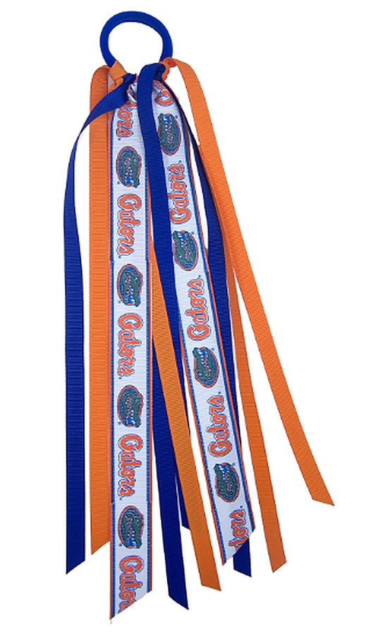 Florida Gators Divine Creations Girls Fan Tails Pony Tail Holder