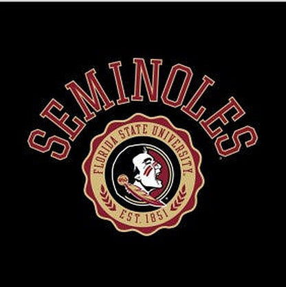 Florida State Seminoles Over Faux Seal Men's Tee
