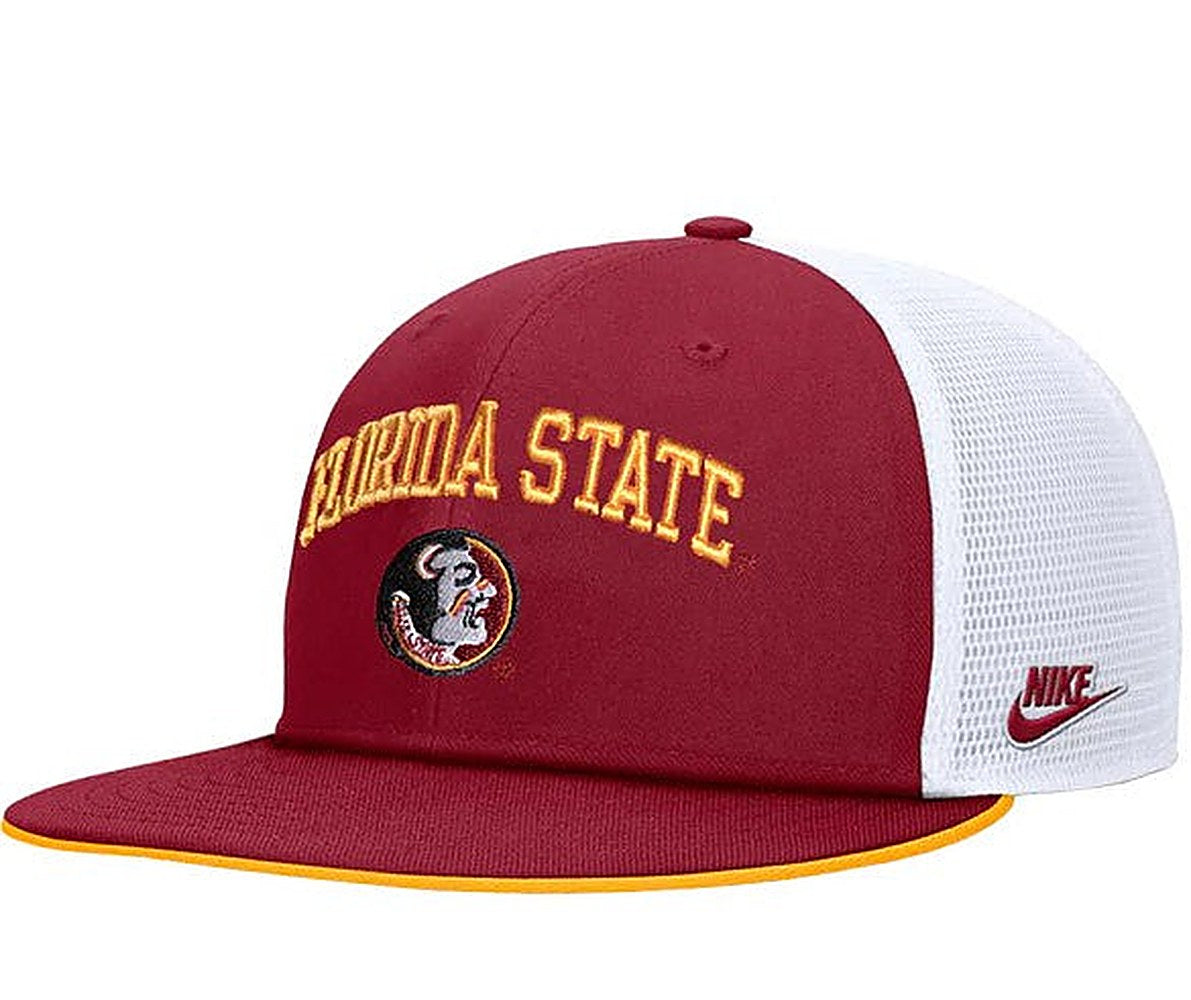 Florida State Seminoles Nike Vault Dri-Fit Pro Academic Mesh Trucker Snapback