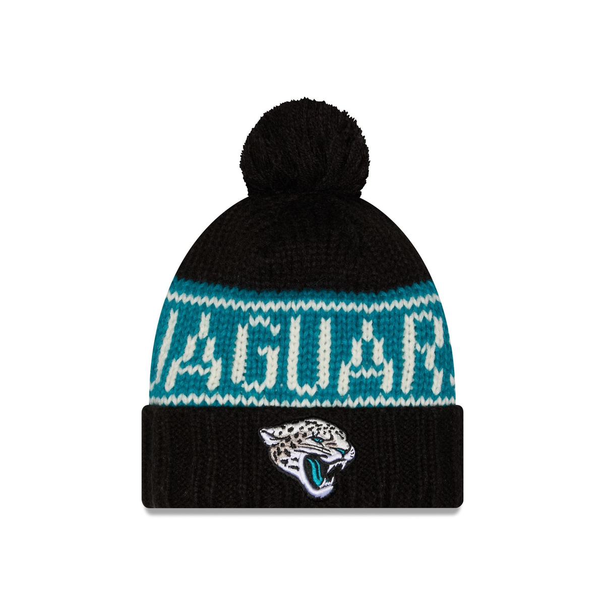 Jacksonville Jaguars New Era Women's 2026 Rivalries Pom Knit Hat