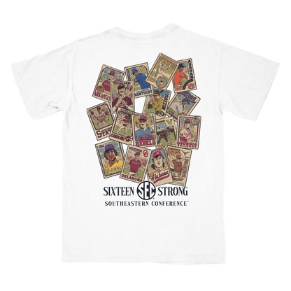 SEC Vintage Card WHITE TEE