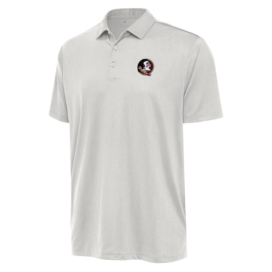 NCAA Florida State Seminoles Antigua Ellipse White Polo