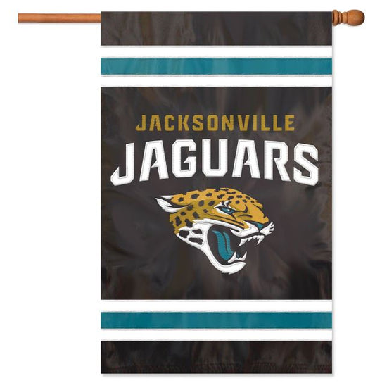 NFL Jacksonville Jaguars 2 Sided Premium Banner Flag