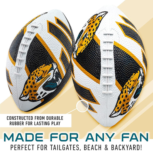 Jacksonville Jaguars Football - Youth Football - Mini 8.5" Rubber Football