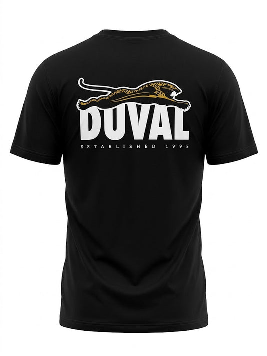 GenJag Jacksonville Jaguars 1995 Leaping Jaguar Black Men's Tee