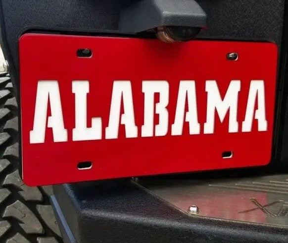 Alabama Roll Tide Gameday Ironworks "Alabama" 2 Piece Tag