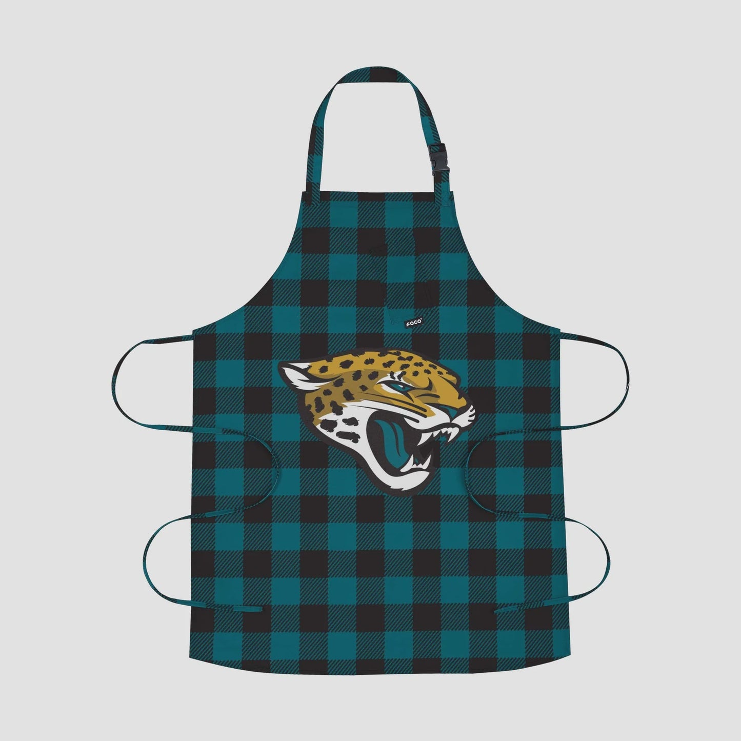 JACKSONVILLE JAGUARS BUFFALO PLAID APRON