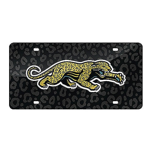 NFL Jacksonville Jaguars Rico Prowler Black Leopard Acrylic Auto Tag
