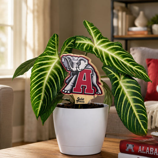 Alabama Elephant Color Plant Stake