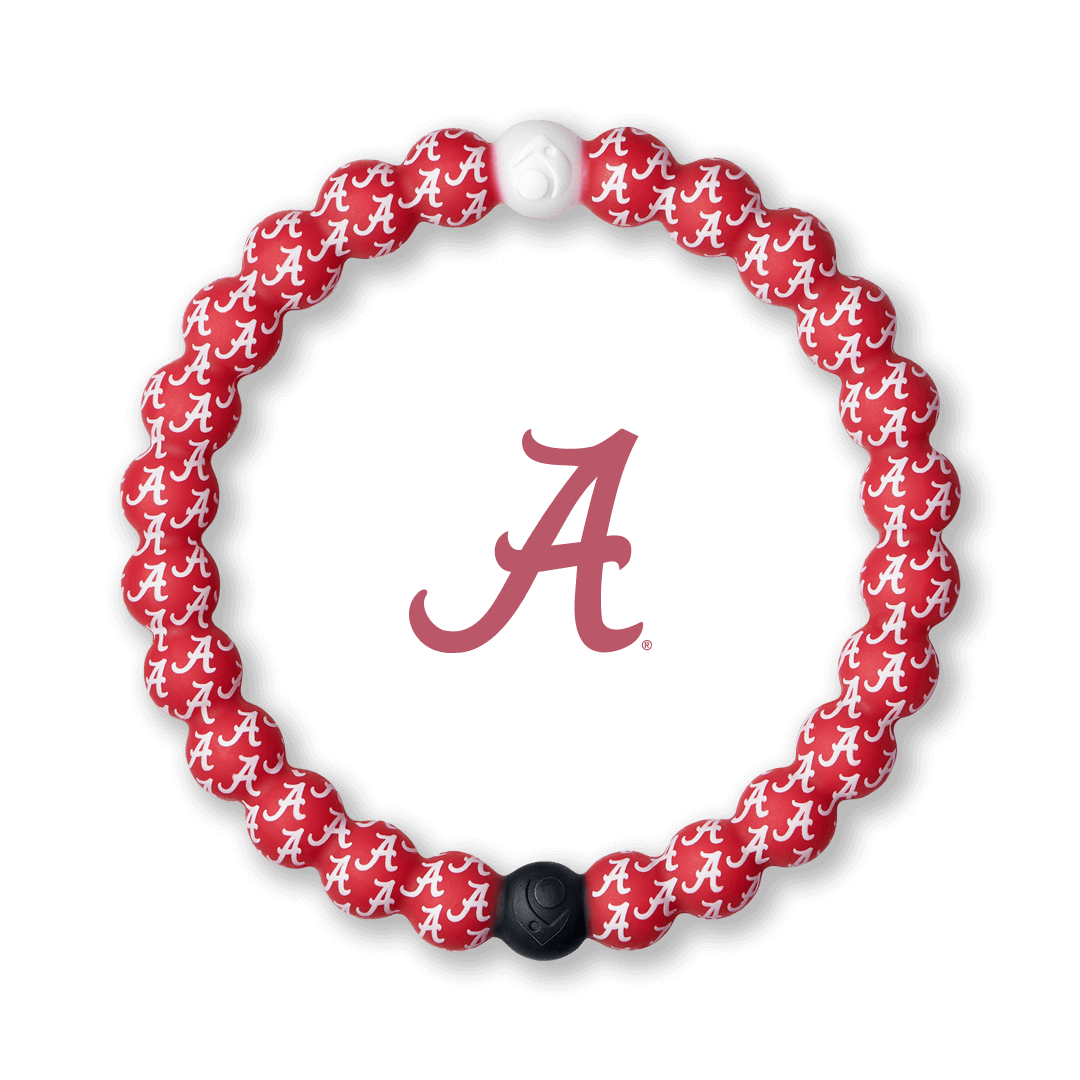 NCAA Alabama Crimson Tide Lokai Logo Bracelet