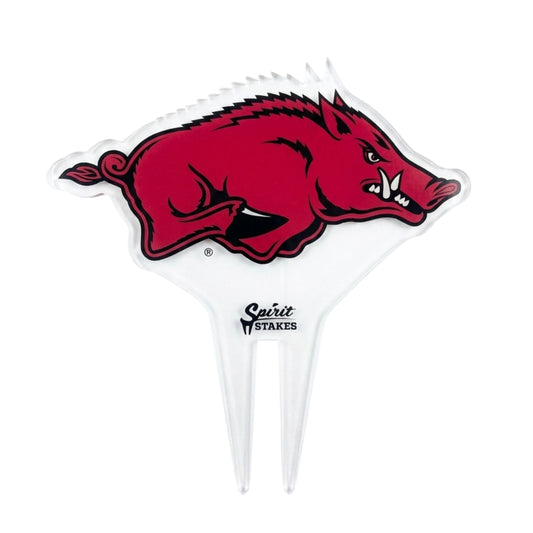 Arkansas, University of - Running Razorback Garden Sign