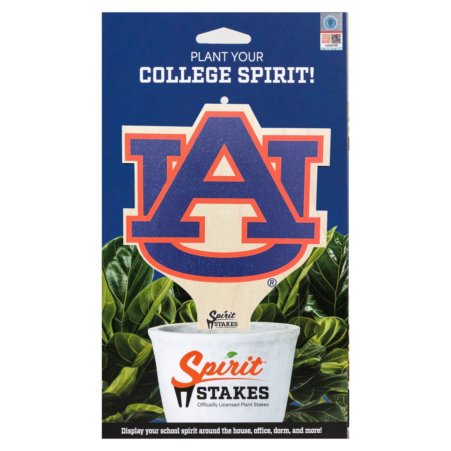 Auburn 'AU' Color Plant Stake