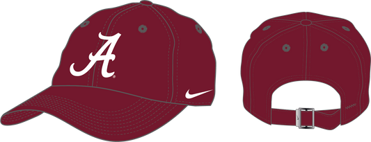 NCAA Alabama Crimson Tide Nike Dri-FIT Club Unstructured Swoosh Cap