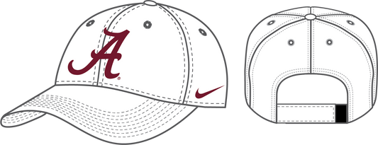 NCAA Alabama Crimson Tide Nike Dri-FIT Club Structured Cap