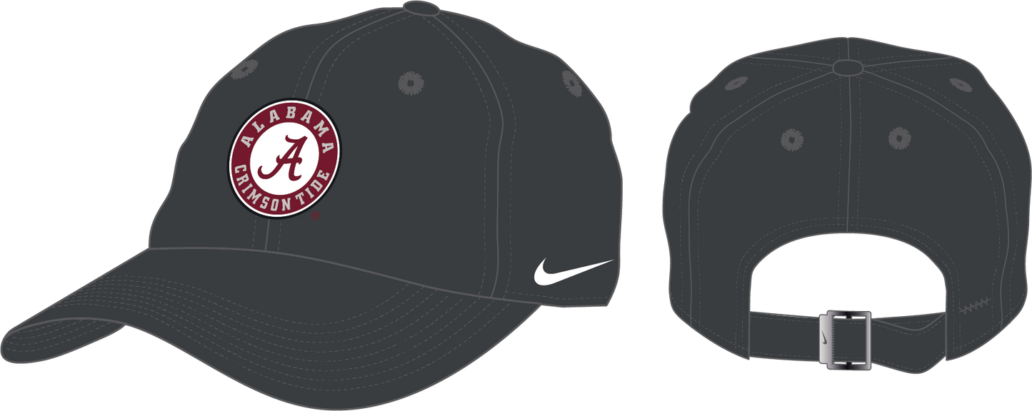 NCAA Alabama Crimson Tide Nike Dri-FIT Club Unstructured Cap (Navy)