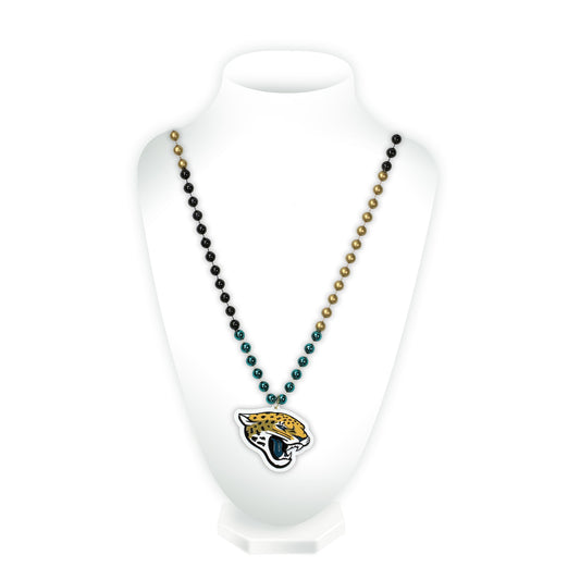 NFL Jaguars Sport Beads With Medallion
