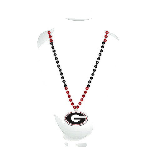 NCAA Georgia Bulldogs Rico G Logo Sport Beads with Medallion