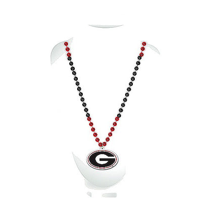NCAA Georgia Bulldogs Rico G Logo Sport Beads with Medallion