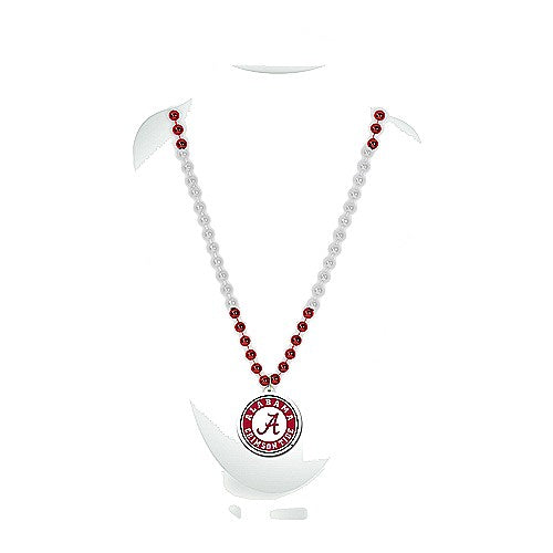 NCAA Alabama Crimson Tide Rico A Logo Sport Beads with Medallion