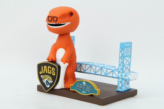 Jacksonville Jaguars REX The Beach Blvd Dinosaur Bobble Head