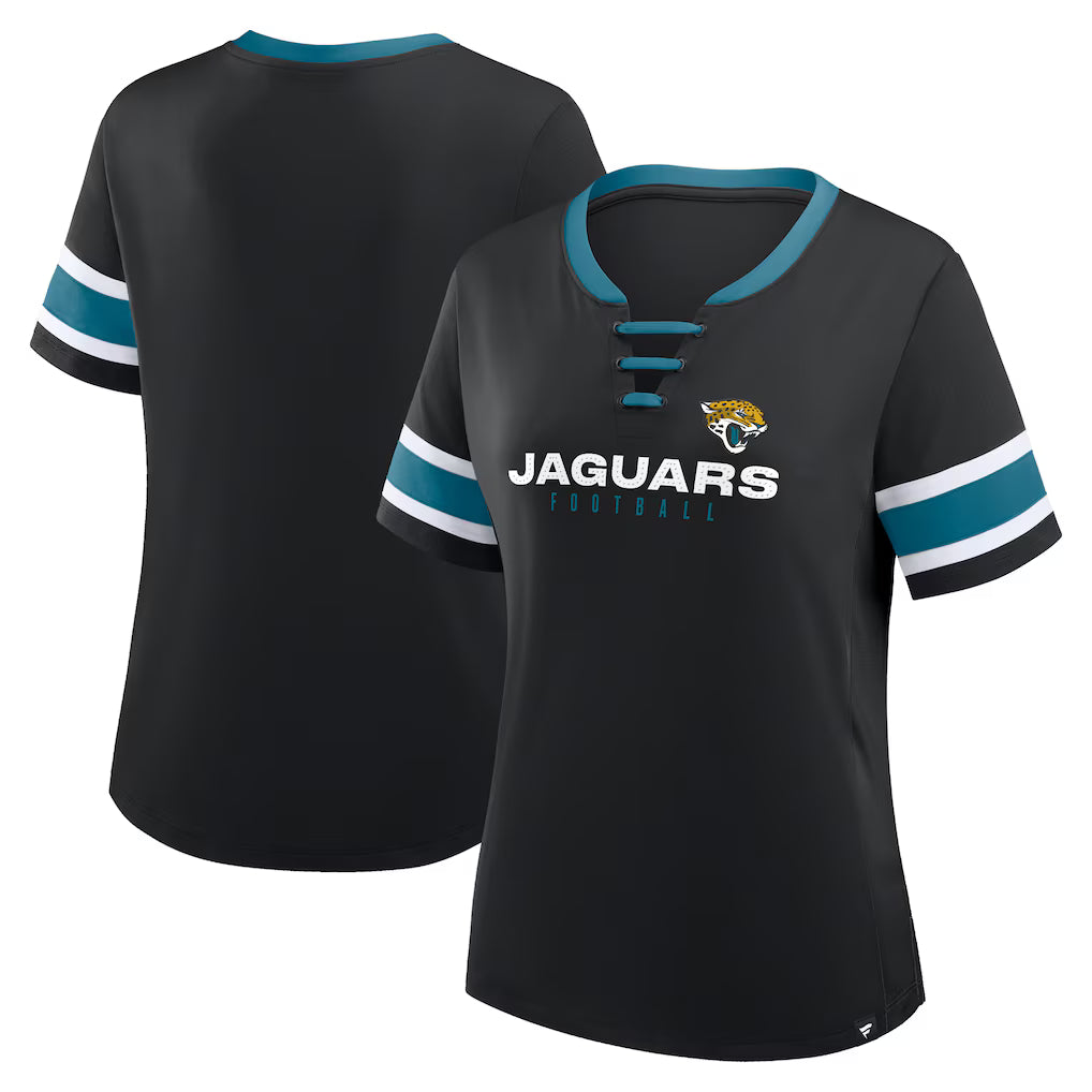 Jacksonville Jaguars - FANATICS DRAW PLAY ATHENA Black Lace Jersey Shirt