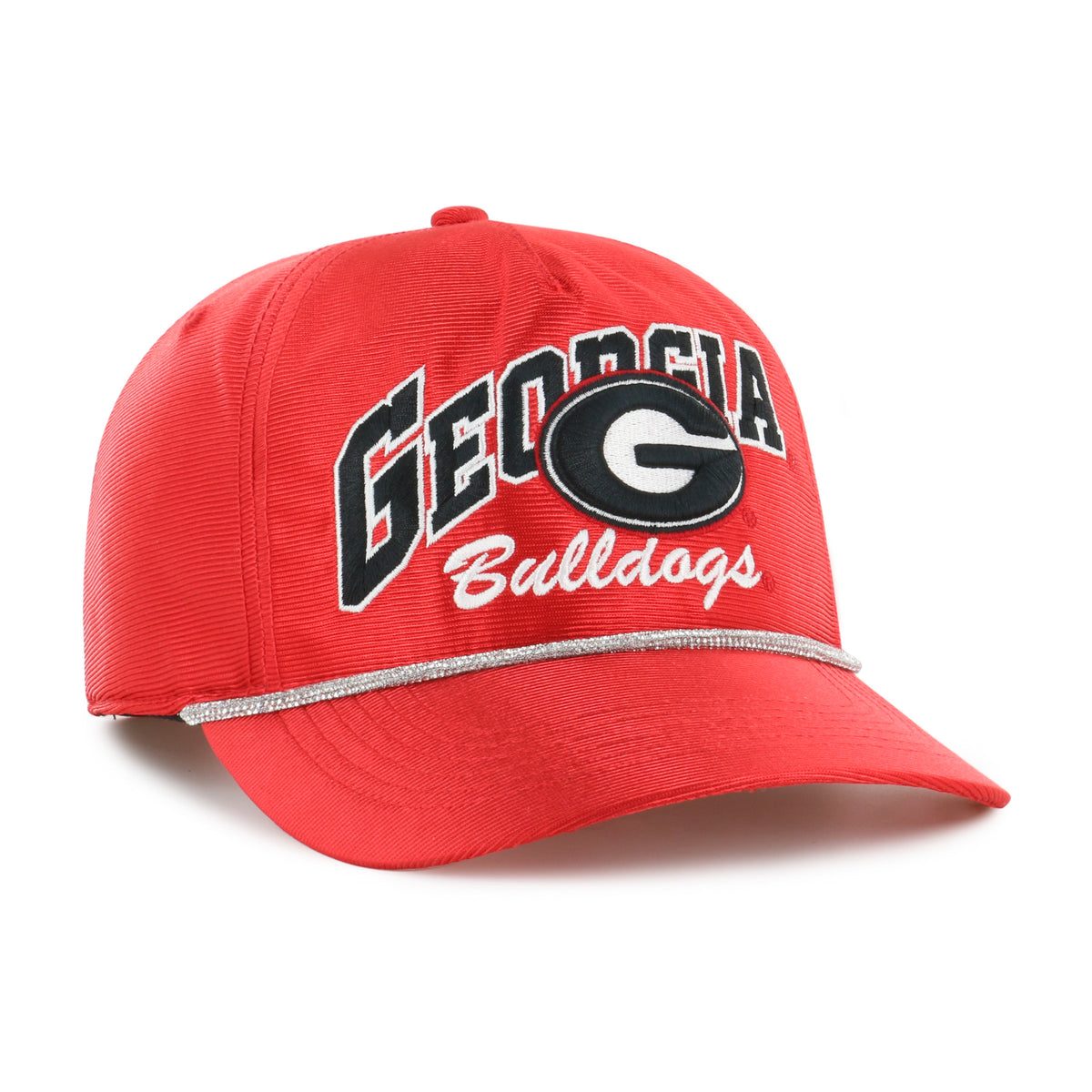 NCAA Georgia Bulldogs '47 Brand Trendy Glitter Hitch Red Hat - angle