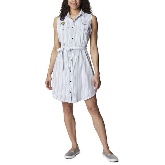 Jacksonville Jaguars Columbia Women's Sun Drifter Woven Dress