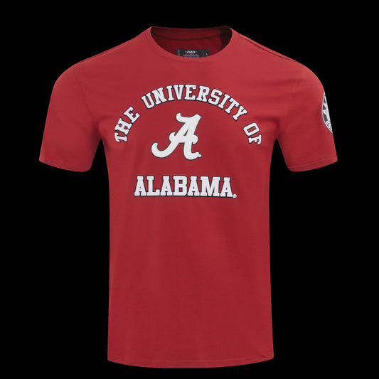 University Of Alabama Classic Tee Crimson Pro Standard
