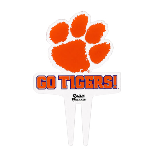 Clemson 'Go Tigers' Garden Sign