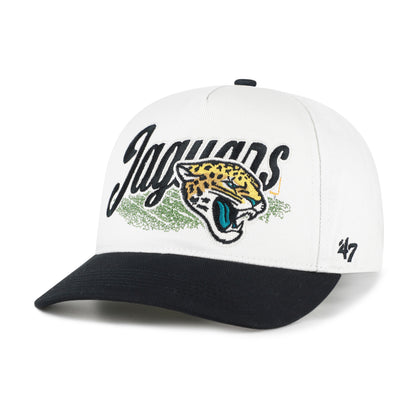 NFL Jacksonville Jaguars '47 Brand Enfield Hitch Sandstone Hat - front