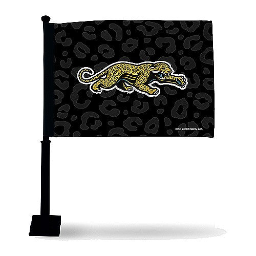 NFL Jacksonville Jaguars Rico Prowler Black Leopard Car Flag