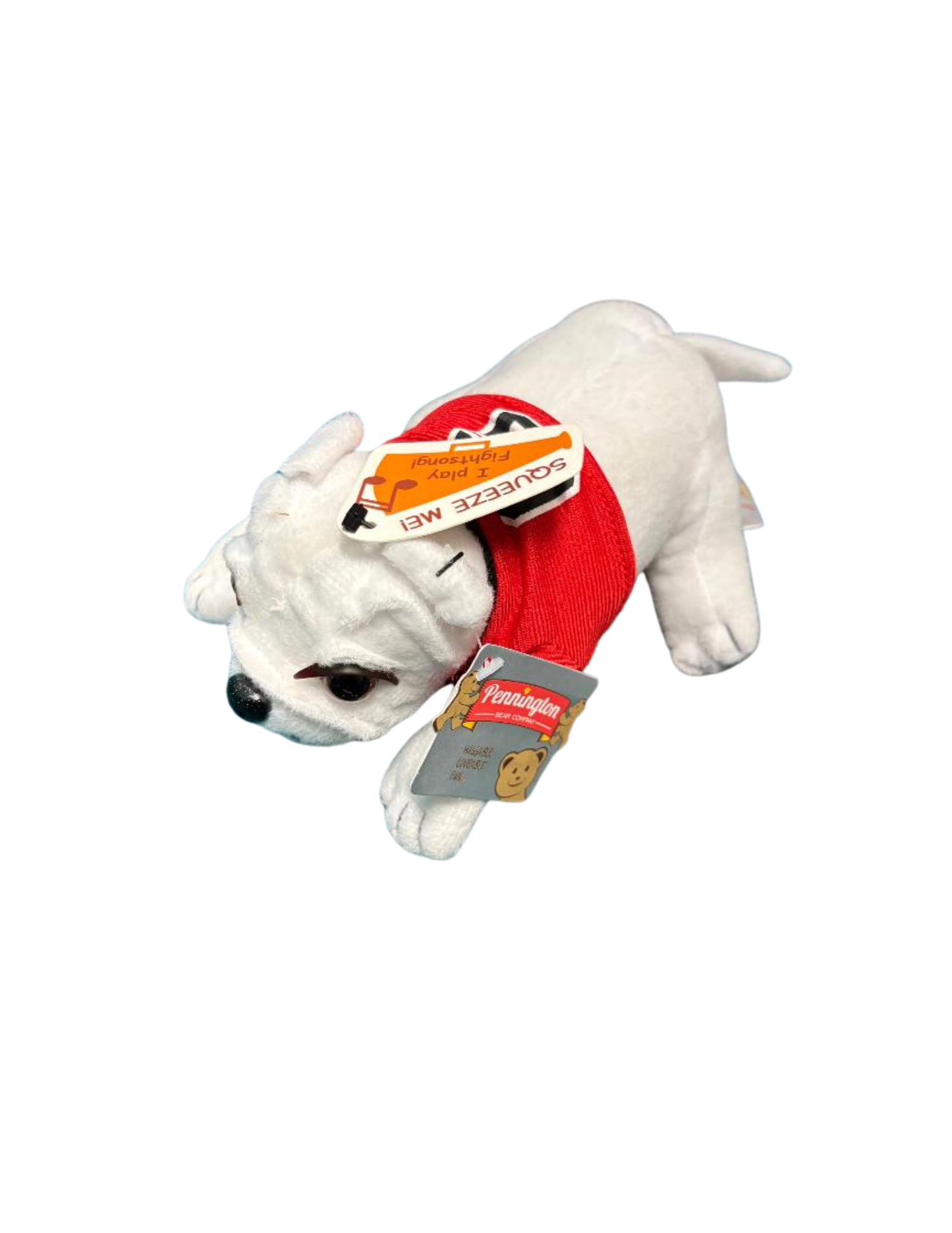 Georgia Bulldogs Pennington Bear Bulldog Fight Song 7" - officially licensed fan gear