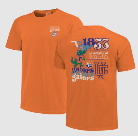 University of Florida Gators Image One Logo Stacked Tee