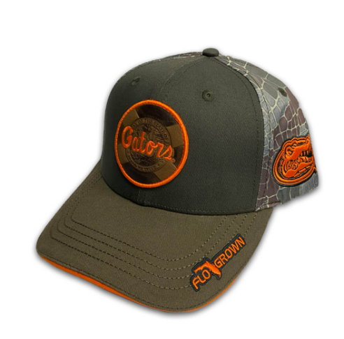 University of Florida Gators  FloGrown Camo Adjustable Hat