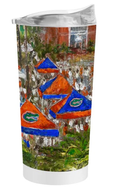 Florida Gators Logo Brand Collector Powder Coat Tumbler 20oz