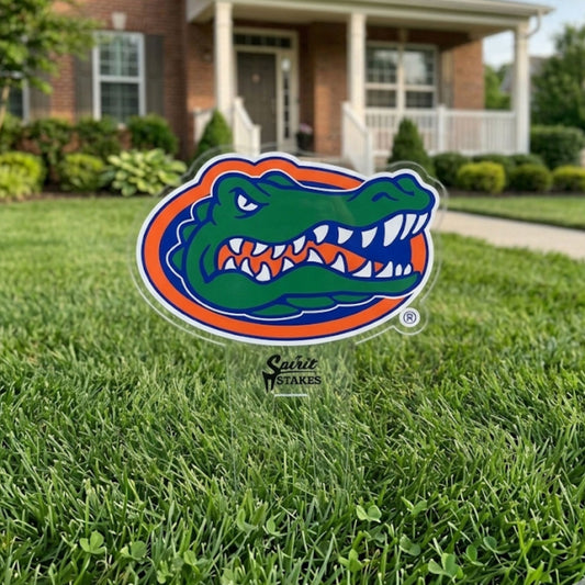 Florida, University of - Gator Head Garden Sign