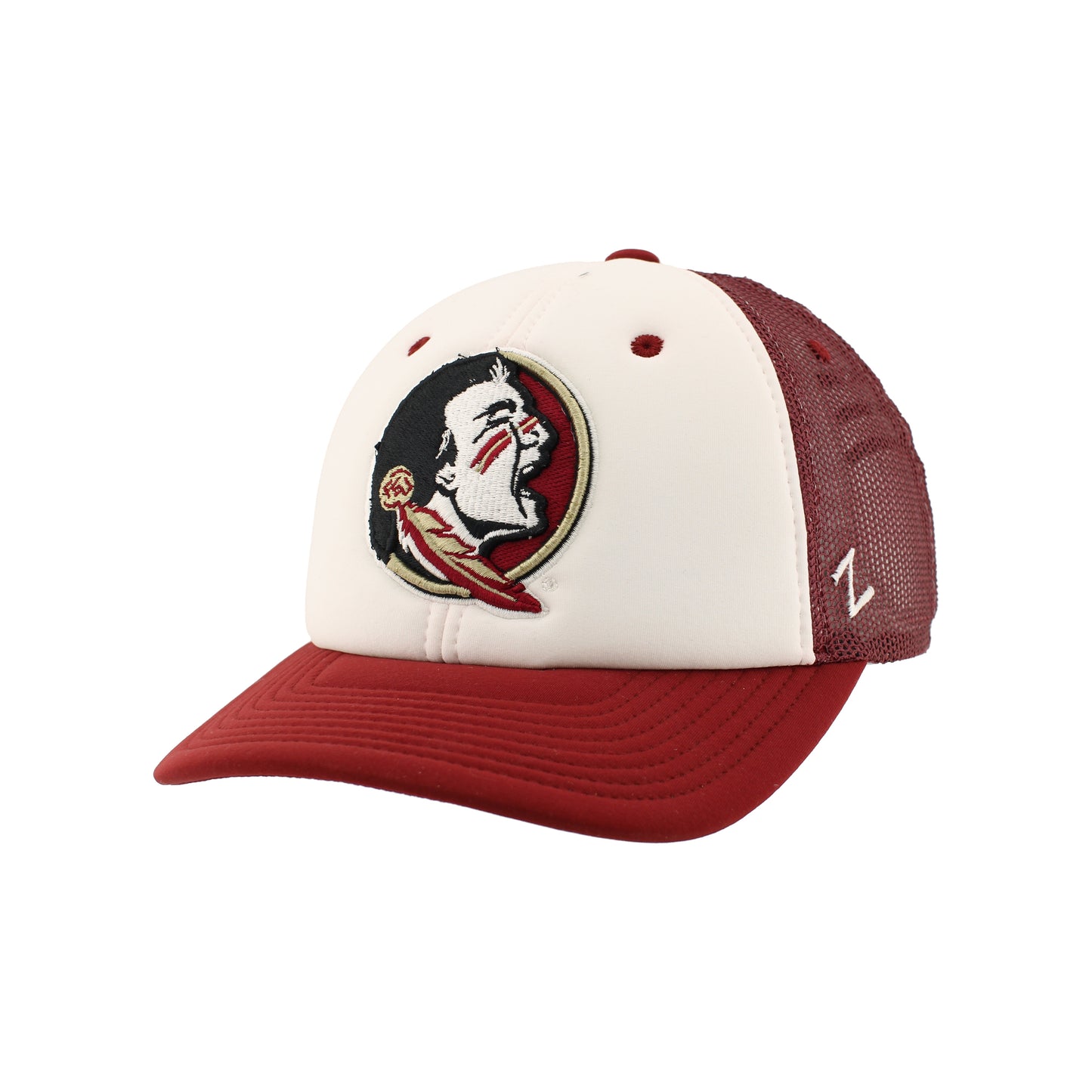 Florida State Seminoles Zephyr Fan Focus Mesh Snap Hat - officially licensed fan gear