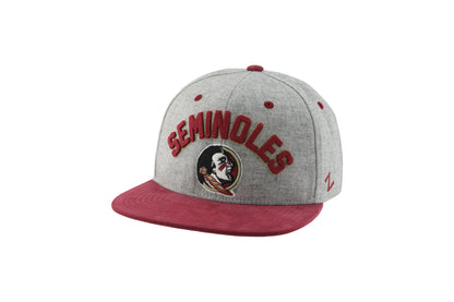 Florida State Seminoles Zephyr High Cut Card Suit Snap Hat - officially licensed fan gear