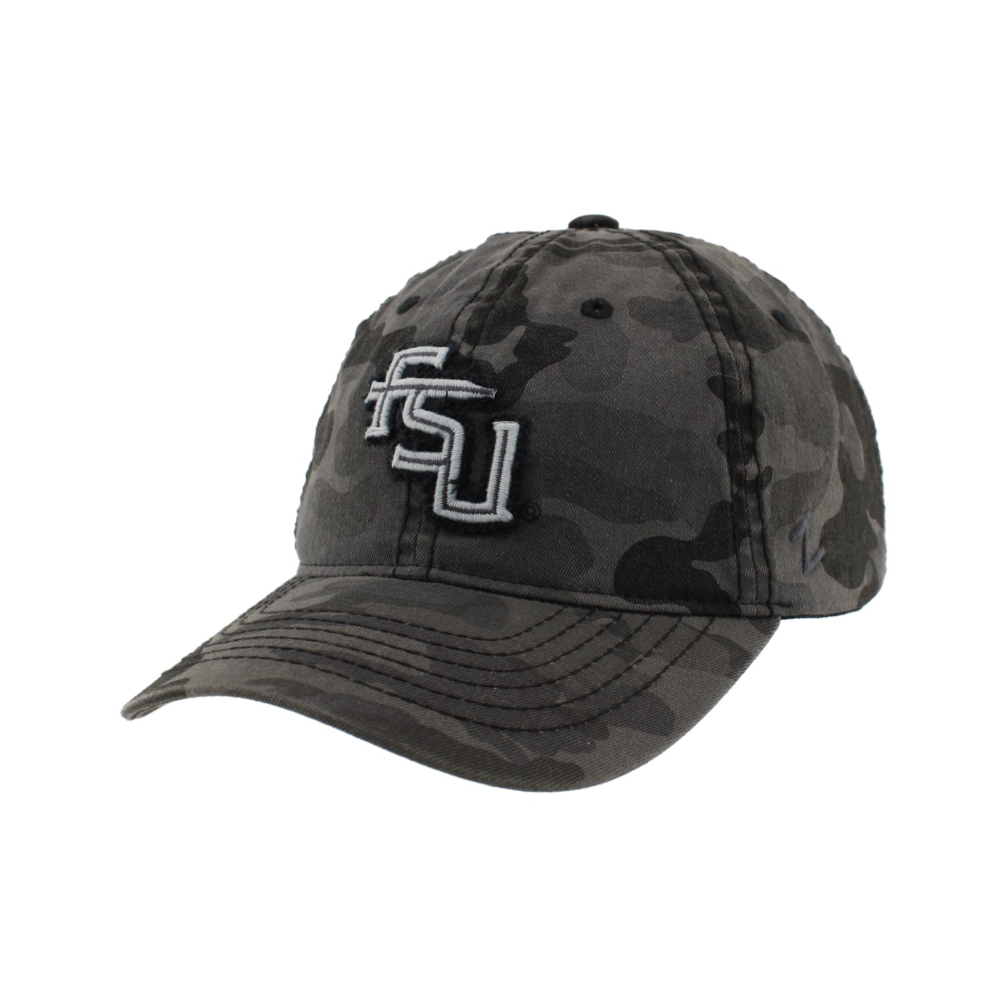 Florida State Seminoles Zephyr Smoke City Camo Black Hat - officially licensed fan gear