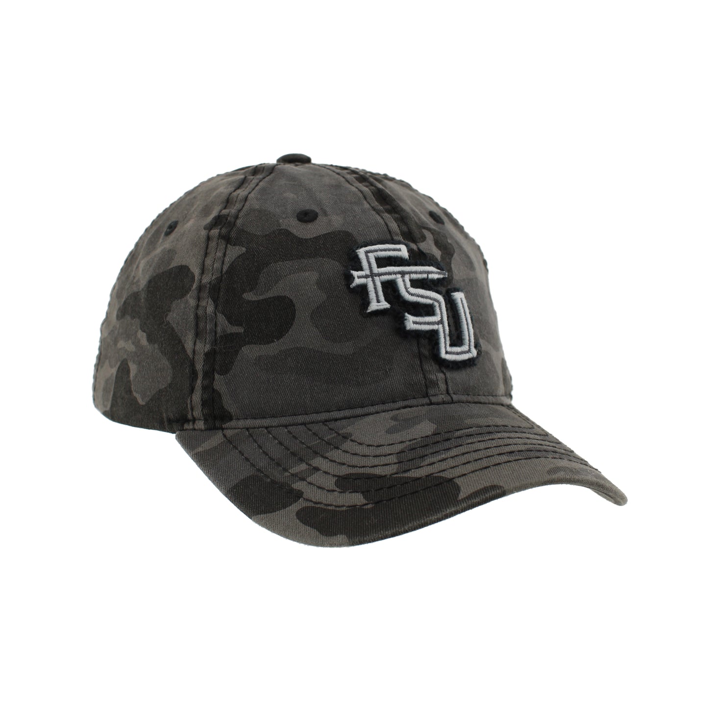 Florida State Seminoles Zephyr Smoke City Camo Black Hat