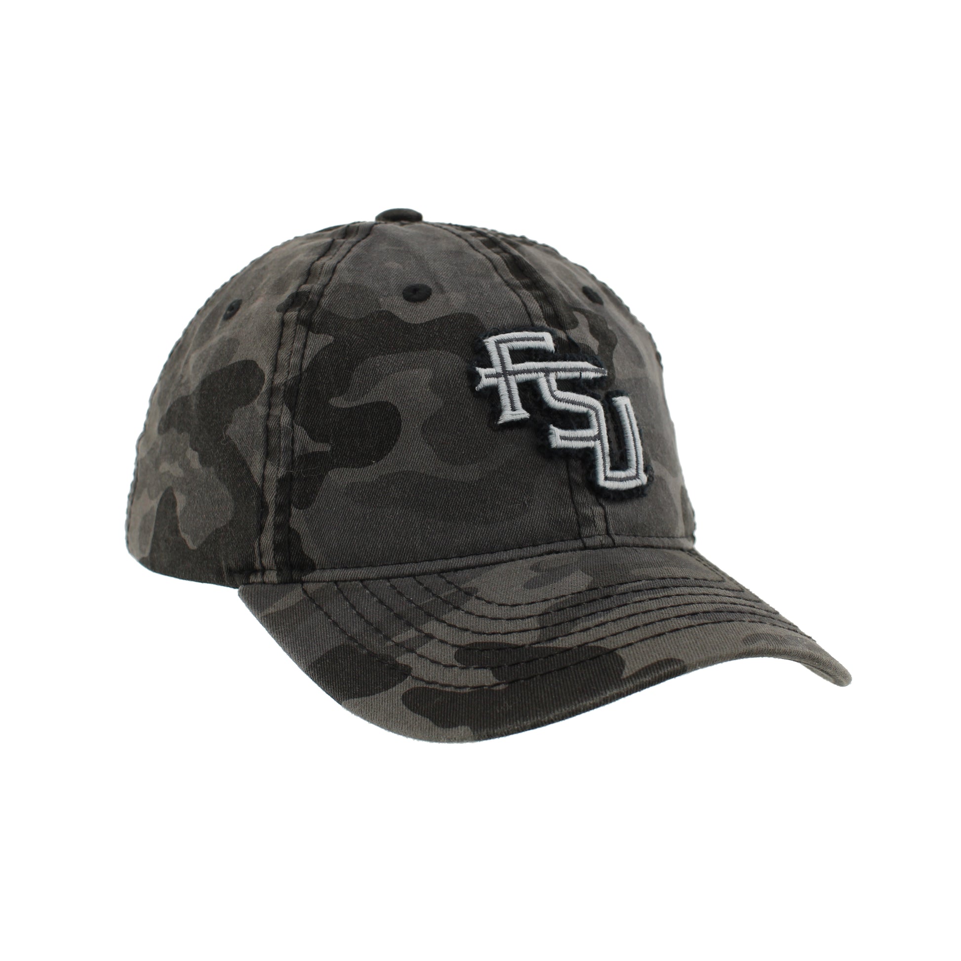 Florida State Seminoles Zephyr Smoke City Camo Black Hat