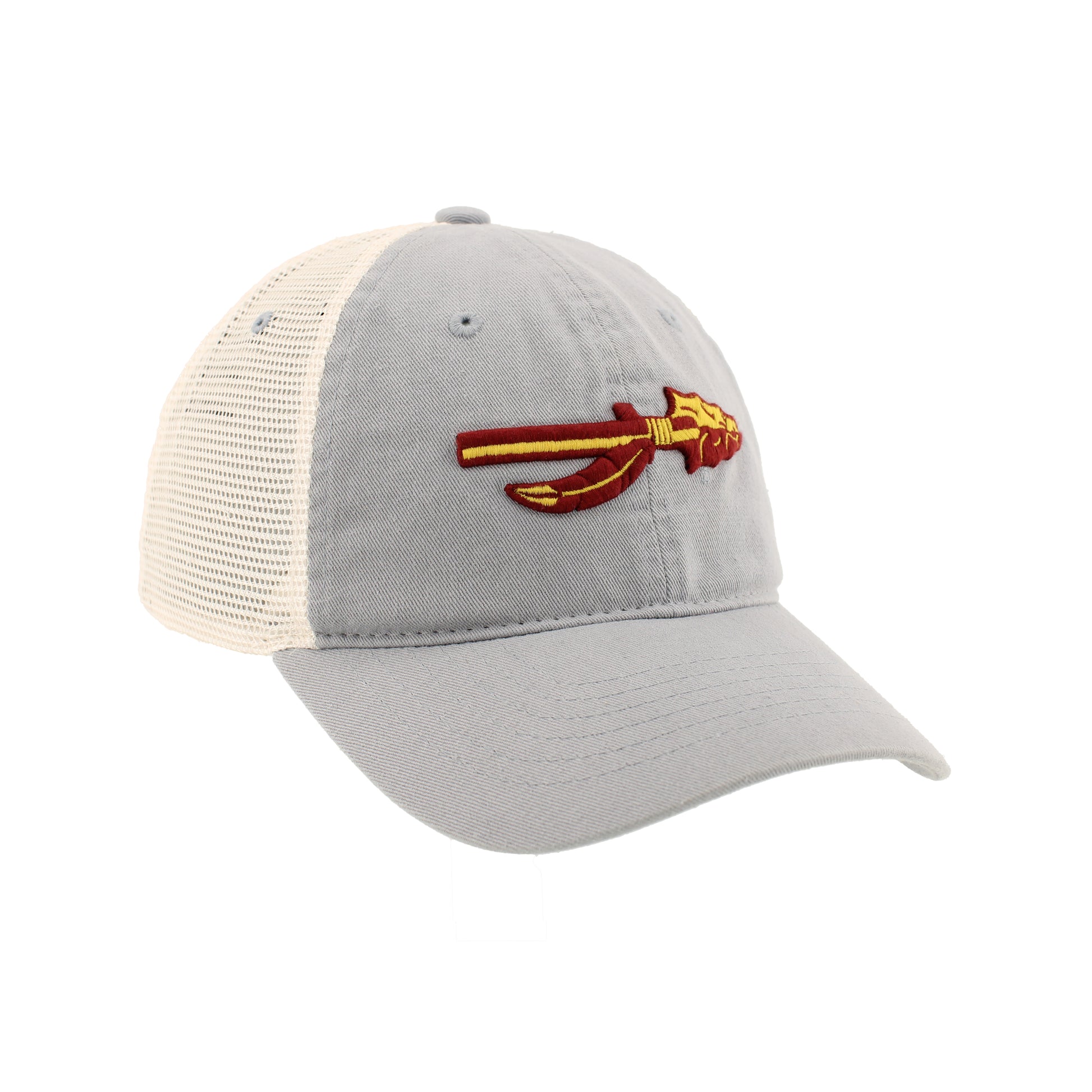 Florida State Seminoles Zephyr Scholarship Grey Mesh Hat